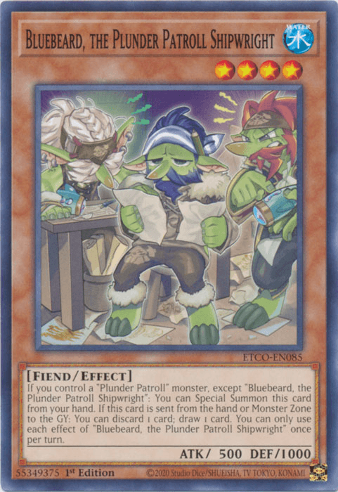 Bluebeard, the Plunder Patroll Shipwright [ETCO-EN085] Common - POKÉ JEUX