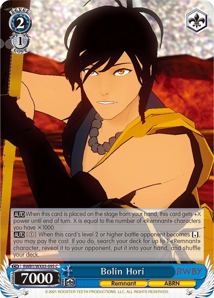 Bolin Hori (RWBY/WX03-095 C) [RWBY] - POKÉ JEUX