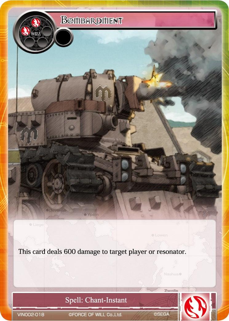 Bombardment (VIN002-018) [Vingolf 2: Valkyria Chronicles] - POKÉ JEUX