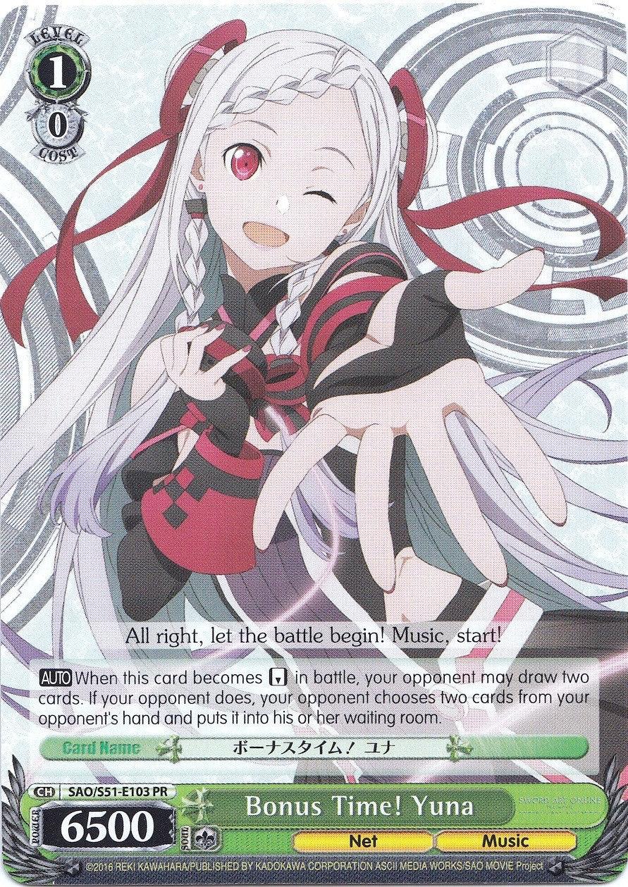 Bonus Time! Yuna (SAO/S51-E103 PR) (Promo) [Sword Art Online The Movie: -Ordinal Scale-] - POKÉ JEUX