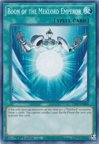 Boon of the Meklord Emperor [LED7-EN049] Common - POKÉ JEUX