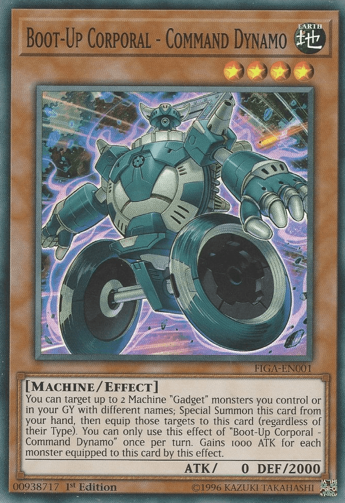 Boot-Up Corporal - Command Dynamo [FIGA-EN001] Super Rare - POKÉ JEUX