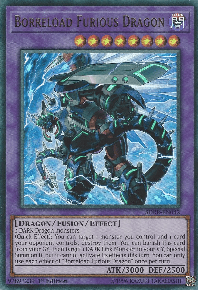 Borreload Furious Dragon [SDRR-EN042] Ultra Rare - POKÉ JEUX