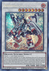 Borreload Savage Dragon [MP20-EN017] Prismatic Secret Rare - POKÉ JEUX