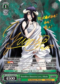 Boundless Obsessive Love, Albedo (OVL/S62-E028SP SP) (Gold Signature) [Nazarick: Tomb of the Undead] - POKÉ JEUX