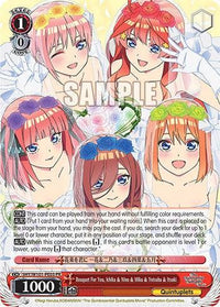 Bouquet For You, Ichika & Nino & Miku & Yotsuba & Itsuki [The Quintessential Quintuplets Movie] - POKÉ JEUX