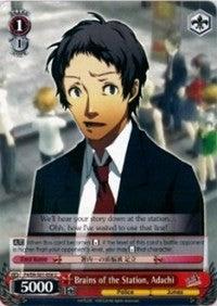 Brains of the Station, Adachi (P4/EN-S01-058 U) [Persona 4 ver.E] - POKÉ JEUX