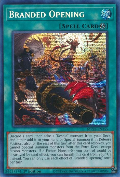 Branded Opening [MP22-EN155] Prismatic Secret Rare - POKÉ JEUX