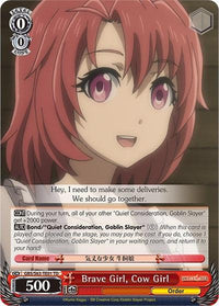 Brave Girl, Cow Girl (GBS/S63-TE01 TD) [Goblin Slayer] - POKÉ JEUX