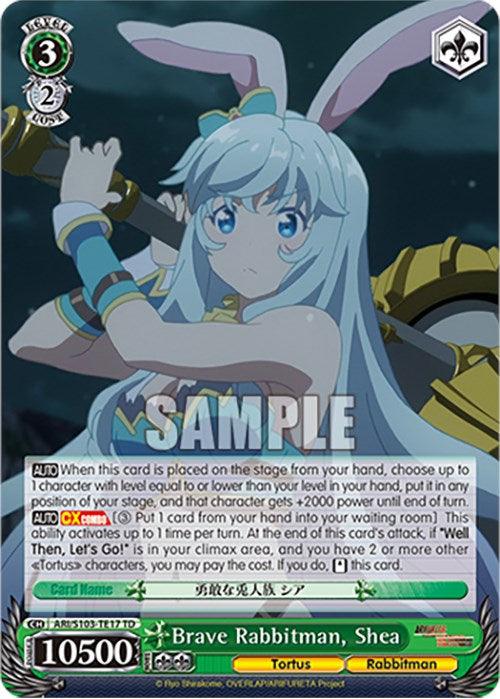 Brave Rabbitman, Shea (ARI/S103-TE17 TD) [Arifureta: From Commonplace to World's Strongest] - POKÉ JEUX
