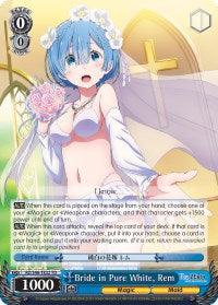 Bride in Pure White, Rem (RZ/S46-TE32 TD) [Re:ZERO] - POKÉ JEUX
