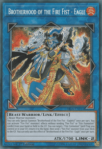Brotherhood of the Fire Fist - Eagle [FIGA-EN016] Secret Rare - POKÉ JEUX