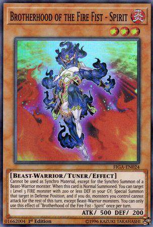 Brotherhood of the Fire Fist - Spirit [FIGA-EN024] Super Rare - POKÉ JEUX