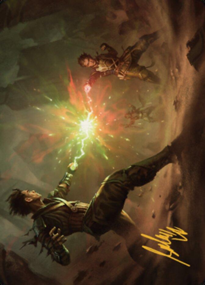Brotherhood's End Art Card (Gold-Stamped Signature) [The Brothers' War Art Series] - POKÉ JEUX