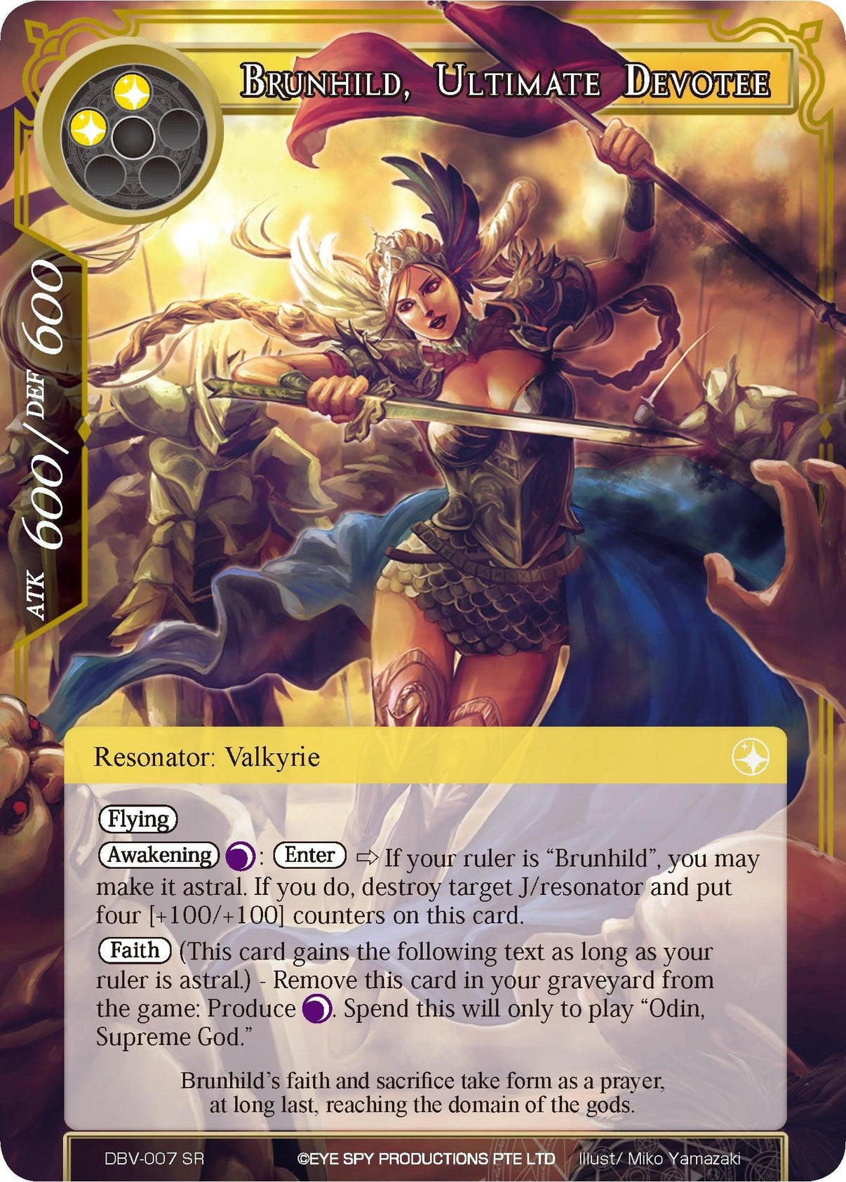 Brunhild, Ultimate Devotee (DBV-007) [The Decisive Battle of Valhalla] - POKÉ JEUX