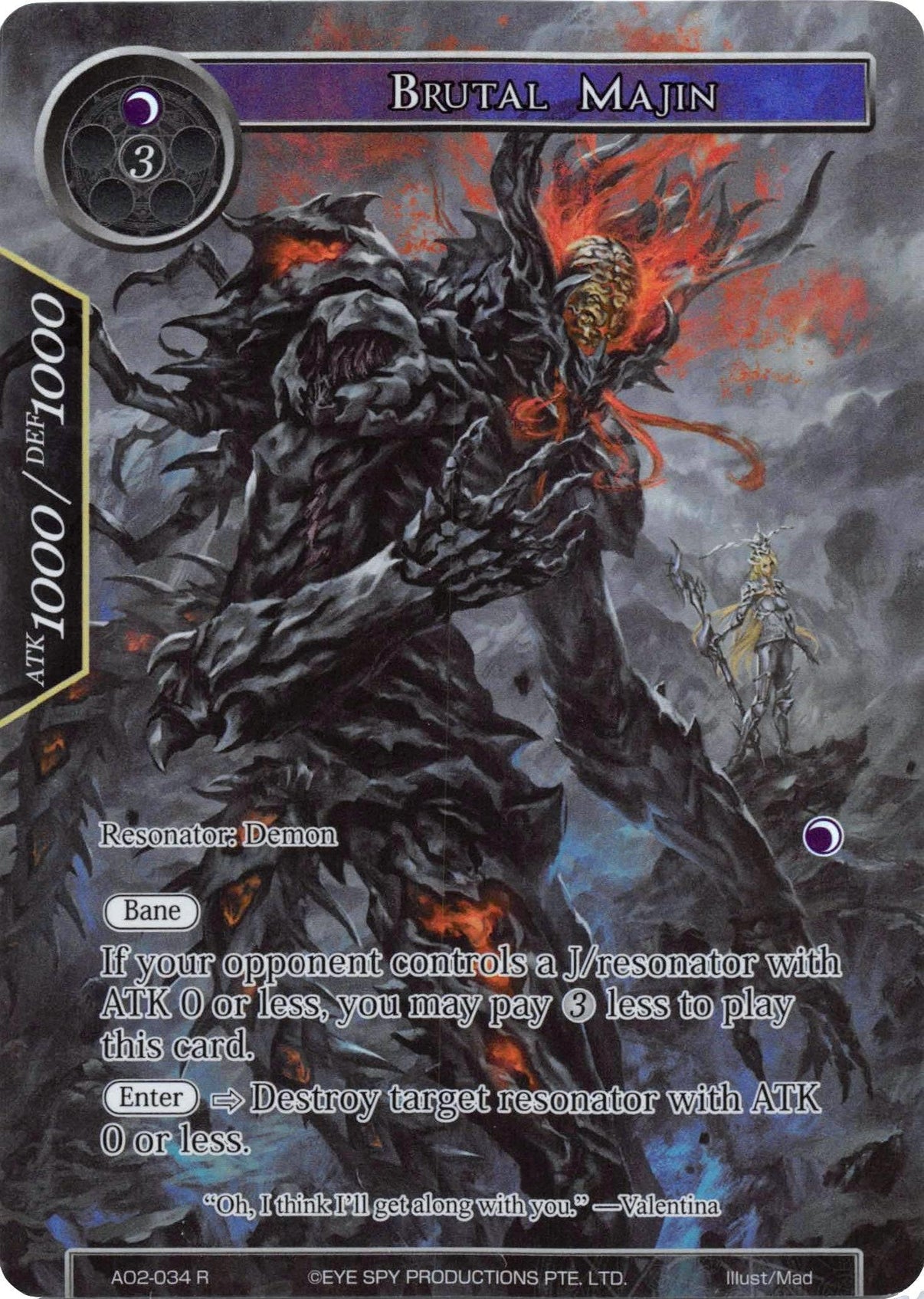 Brutal Majin (Full Art) (AO2-034) [Alice Origin II] - POKÉ JEUX