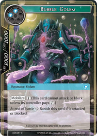 Bubble Golem (ACN-061) [Ancient Nights] - POKÉ JEUX