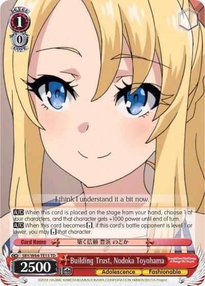 Building Trust, Nodoka Toyohama (SBY/W64-TE13 TD) [Rascal Does Not Dream of Bunny Girl Senpai] - POKÉ JEUX