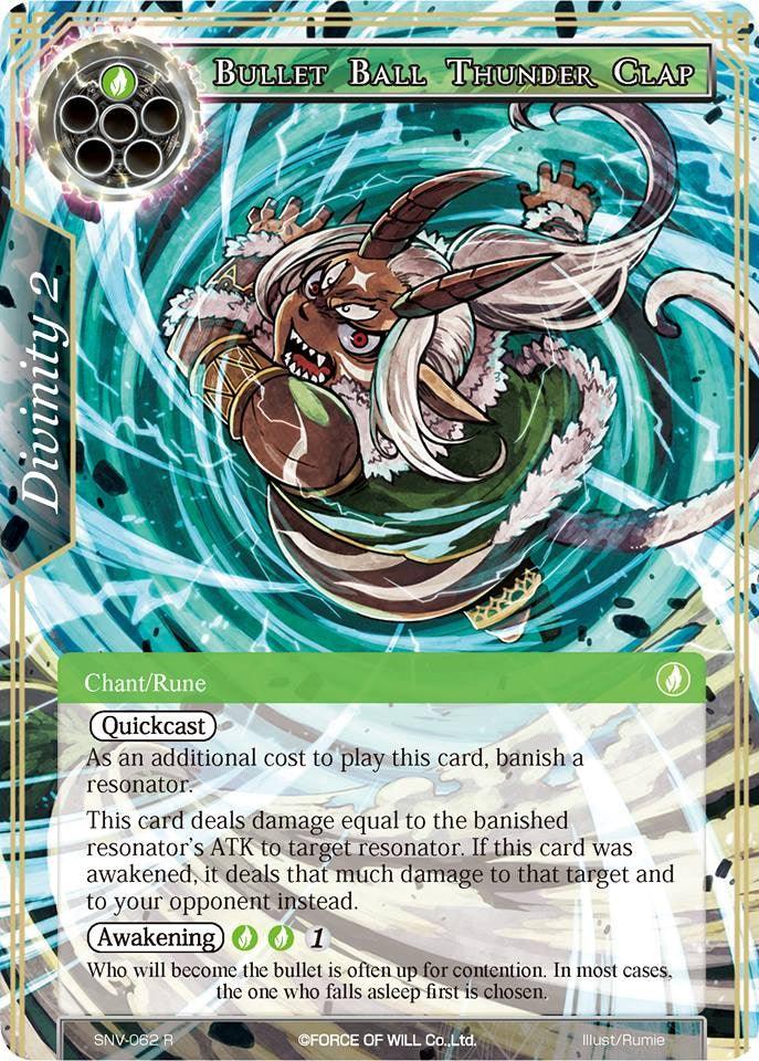 Bullet Ball Thunder Clap (SNV-062) [The Strangers of New Valhalla] - POKÉ JEUX