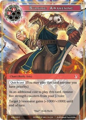 Burning Awakening (ACN-033) [Ancient Nights] - POKÉ JEUX