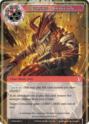 Burning Awakening (SDR2-002) [Starter Deck: Reiya Cluster] - POKÉ JEUX