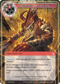 Burning Awakening (SDR2-002) [Starter Deck: Reiya Cluster] - POKÉ JEUX