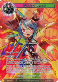 Burning Rush! (Full Art) (AO2-039) [Alice Origin II] - POKÉ JEUX