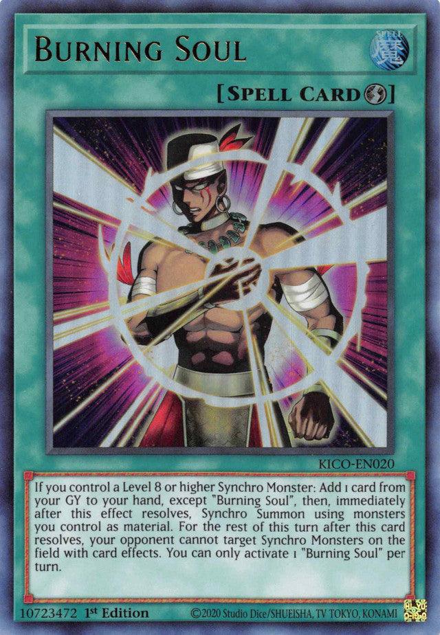 Burning Soul (Ultra Rare) [KICO-EN020] Ultra Rare - POKÉ JEUX