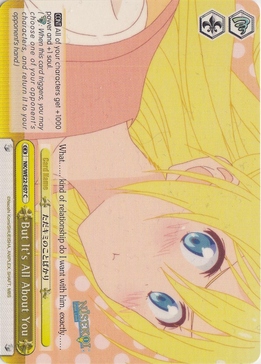 But It's All About You (NK/WE22-E07) [NISEKOI Extra Booster] - POKÉ JEUX