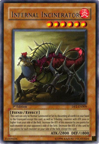 Infernal Incinerator [DP2-EN009] Rare - POKÉ JEUX