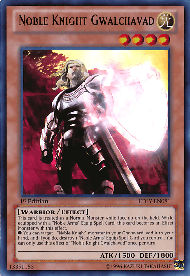 Noble Knight Gwalchavad [LTGY-EN081] Ultra Rare - POKÉ JEUX