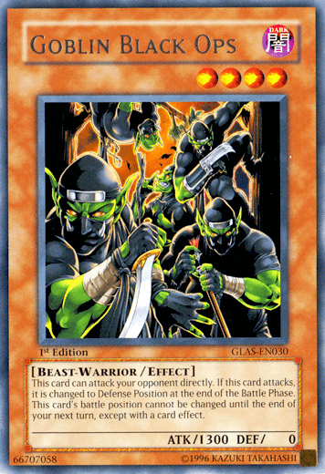 Goblin Black Ops [GLAS-EN030] Rare - POKÉ JEUX