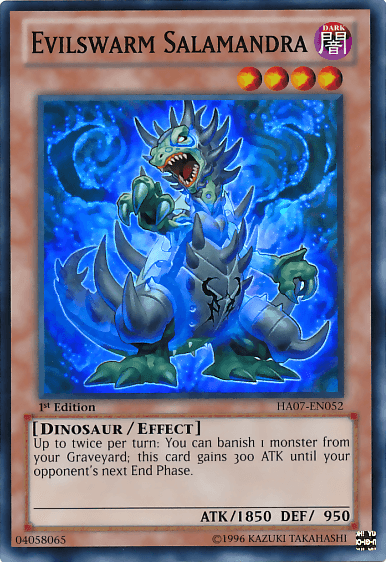Evilswarm Salamandra [HA07-EN052] Super Rare - POKÉ JEUX