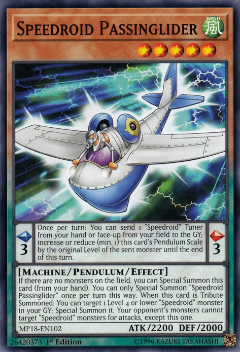 Speedroid Passinglider [MP18-EN102] Common - POKÉ JEUX