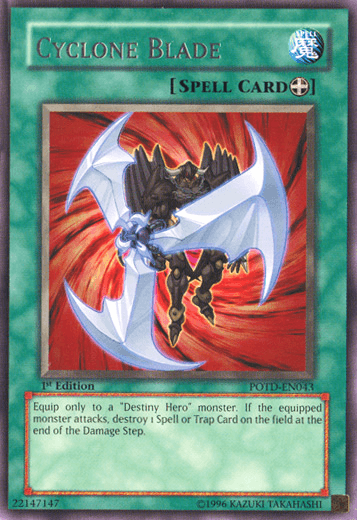 Cyclone Blade [POTD-EN043] Rare - POKÉ JEUX