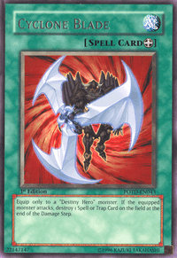 Cyclone Blade [POTD-EN043] Rare - POKÉ JEUX