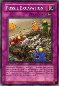Fossil Excavation [SD09-EN036] Common - POKÉ JEUX