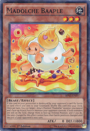 Madolche Baaple [BP03-EN097] Shatterfoil Rare - POKÉ JEUX