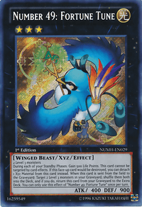 Number 49: Fortune Tune [NUMH-EN029] Secret Rare - POKÉ JEUX