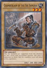 Chamberlain of the Six Samurai [YS13-EN005] Common - POKÉ JEUX