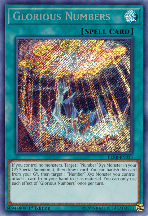 Glorious Numbers [BLRR-EN035] Secret Rare - POKÉ JEUX