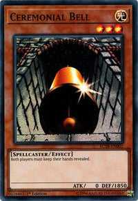 Ceremonial Bell [AC18-EN001] Super Rare - POKÉ JEUX