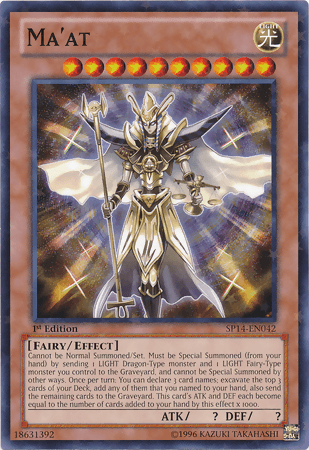 Ma'at [SP14-EN042] Starfoil Rare - POKÉ JEUX