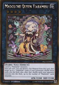Madolche Queen Tiaramisu [PGL2-EN045] Gold Rare - POKÉ JEUX