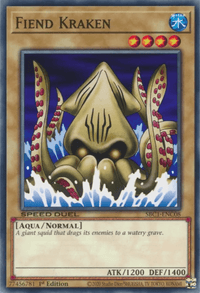 Fiend Kraken [SBC1-ENC08] Common - POKÉ JEUX