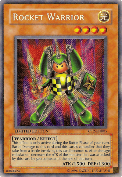 Rocket Warrior [CT2-EN005] Secret Rare - POKÉ JEUX