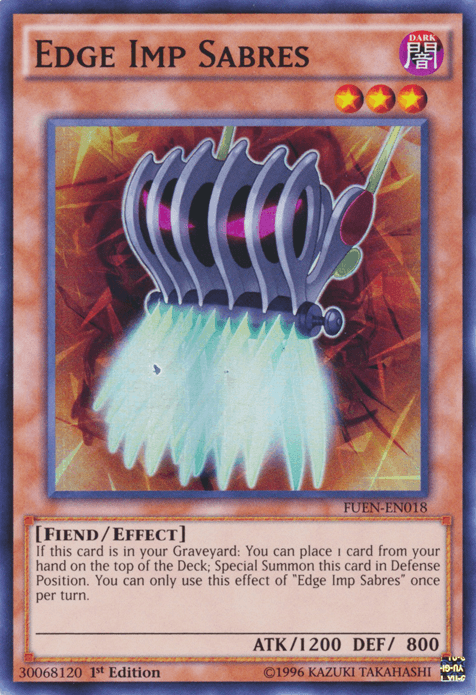 Edge Imp Sabres [FUEN-EN018] Super Rare - POKÉ JEUX