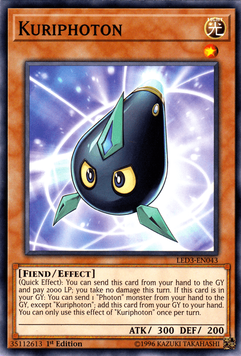 Kuriphoton [LED3-EN043] Common - POKÉ JEUX