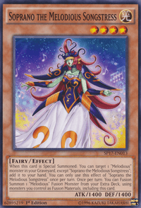Soprano the Melodious Songstress [SP17-EN013] Common - POKÉ JEUX