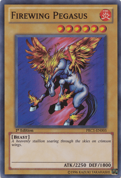 Firewing Pegasus [PRC1-EN005] Super Rare - POKÉ JEUX